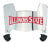 Illinois State Redbirds Mini Football Helmet Visor Shield w/ Clips - PICK VISOR & LOGO COLOR