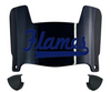 Illinois Chicago Flames Mini Football Helmet Visor Shield w/ Clips - PICK VISOR & LOGO COLOR