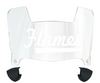 Illinois Chicago Flames Mini Football Helmet Visor Shield w/ Clips - PICK VISOR & LOGO COLOR