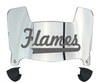 Illinois Chicago Flames Mini Football Helmet Visor Shield w/ Clips - PICK VISOR & LOGO COLOR