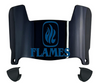 Illinois Chicago Flames Mini Football Helmet Visor Shield w/ Clips - PICK VISOR & LOGO COLOR