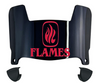 Illinois Chicago Flames Mini Football Helmet Visor Shield w/ Clips - PICK VISOR & LOGO COLOR
