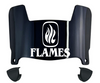 Illinois Chicago Flames Mini Football Helmet Visor Shield w/ Clips - PICK VISOR & LOGO COLOR