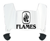 Illinois Chicago Flames Mini Football Helmet Visor Shield w/ Clips - PICK VISOR & LOGO COLOR
