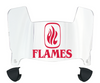 Illinois Chicago Flames Mini Football Helmet Visor Shield w/ Clips - PICK VISOR & LOGO COLOR