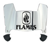 Illinois Chicago Flames Mini Football Helmet Visor Shield w/ Clips - PICK VISOR & LOGO COLOR