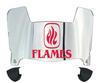 Illinois Chicago Flames Mini Football Helmet Visor Shield w/ Clips - PICK VISOR & LOGO COLOR