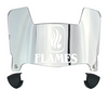 Illinois Chicago Flames Mini Football Helmet Visor Shield w/ Clips - PICK VISOR & LOGO COLOR