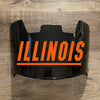 Illinois Fighting Illini Full Size Football Helmet Visor Shield w/ Clips - PICK VISOR & LOGO COLOR