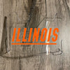 Illinois Fighting Illini Full Size Football Helmet Visor Shield w/ Clips - PICK VISOR & LOGO COLOR