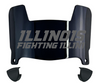 Illinois Fighting Illini Mini Football Helmet Visor Shield w/ Clips - PICK VISOR & LOGO COLOR