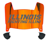 Illinois Fighting Illini Mini Football Helmet Visor Shield w/ Clips - PICK VISOR & LOGO COLOR