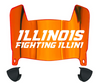 Illinois Fighting Illini Mini Football Helmet Visor Shield w/ Clips - PICK VISOR & LOGO COLOR