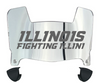 Illinois Fighting Illini Mini Football Helmet Visor Shield w/ Clips - PICK VISOR & LOGO COLOR