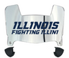 Illinois Fighting Illini Mini Football Helmet Visor Shield w/ Clips - PICK VISOR & LOGO COLOR