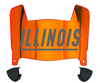 Illinois Fighting Illini Mini Football Helmet Visor Shield w/ Clips - PICK VISOR & LOGO COLOR