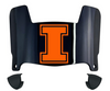 Illinois Fighting Illini Mini Football Helmet Visor Shield w/ Clips - PICK VISOR & LOGO COLOR