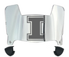 Illinois Fighting Illini Mini Football Helmet Visor Shield w/ Clips - PICK VISOR & LOGO COLOR