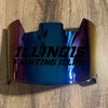 Illinois Fighting Illini Full Size Football Helmet Visor Shield w/ Clips - PICK VISOR & LOGO COLOR