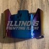 Illinois Fighting Illini Full Size Football Helmet Visor Shield w/ Clips - PICK VISOR & LOGO COLOR