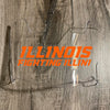 Illinois Fighting Illini Full Size Football Helmet Visor Shield w/ Clips - PICK VISOR & LOGO COLOR
