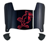 Illinois State Redbirds Mini Football Helmet Visor Shield w/ Clips - PICK VISOR & LOGO COLOR