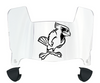 Illinois State Redbirds Mini Football Helmet Visor Shield w/ Clips - PICK VISOR & LOGO COLOR