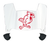 Illinois State Redbirds Mini Football Helmet Visor Shield w/ Clips - PICK VISOR & LOGO COLOR