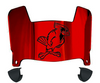 Illinois State Redbirds Mini Football Helmet Visor Shield w/ Clips - PICK VISOR & LOGO COLOR