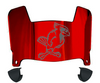 Illinois State Redbirds Mini Football Helmet Visor Shield w/ Clips - PICK VISOR & LOGO COLOR