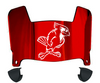 Illinois State Redbirds Mini Football Helmet Visor Shield w/ Clips - PICK VISOR & LOGO COLOR