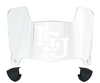 Illinois State Redbirds Mini Football Helmet Visor Shield w/ Clips - PICK VISOR & LOGO COLOR