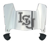 Illinois State Redbirds Mini Football Helmet Visor Shield w/ Clips - PICK VISOR & LOGO COLOR
