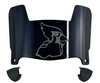 Illinois State Redbirds Mini Football Helmet Visor Shield w/ Clips - PICK VISOR & LOGO COLOR