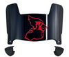 Illinois State Redbirds Mini Football Helmet Visor Shield w/ Clips - PICK VISOR & LOGO COLOR