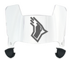 Illinois State Redbirds Mini Football Helmet Visor Shield w/ Clips - PICK VISOR & LOGO COLOR