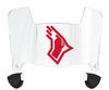 Illinois State Redbirds Mini Football Helmet Visor Shield w/ Clips - PICK VISOR & LOGO COLOR