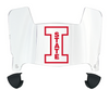 Illinois State Redbirds Mini Football Helmet Visor Shield w/ Clips - PICK VISOR & LOGO COLOR