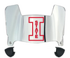 Illinois State Redbirds Mini Football Helmet Visor Shield w/ Clips - PICK VISOR & LOGO COLOR