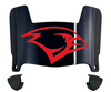Incarnate Word Cardinals Mini Football Helmet Visor Shield w/ Clips - PICK VISOR & LOGO COLOR - SportsJewelryProShop