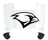 Incarnate Word Cardinals Mini Football Helmet Visor Shield w/ Clips - PICK VISOR & LOGO COLOR - SportsJewelryProShop