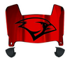 Incarnate Word Cardinals Mini Football Helmet Visor Shield w/ Clips - PICK VISOR & LOGO COLOR - SportsJewelryProShop