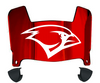 Incarnate Word Cardinals Mini Football Helmet Visor Shield w/ Clips - PICK VISOR & LOGO COLOR - SportsJewelryProShop