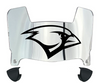 Incarnate Word Cardinals Mini Football Helmet Visor Shield w/ Clips - PICK VISOR & LOGO COLOR - SportsJewelryProShop