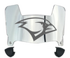 Incarnate Word Cardinals Mini Football Helmet Visor Shield w/ Clips - PICK VISOR & LOGO COLOR - SportsJewelryProShop