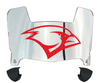 Incarnate Word Cardinals Mini Football Helmet Visor Shield w/ Clips - PICK VISOR & LOGO COLOR - SportsJewelryProShop