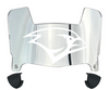 Incarnate Word Cardinals Mini Football Helmet Visor Shield w/ Clips - PICK VISOR & LOGO COLOR - SportsJewelryProShop