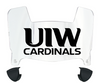 Incarnate Word Cardinals Mini Football Helmet Visor Shield w/ Clips - PICK VISOR & LOGO COLOR - SportsJewelryProShop