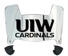 Incarnate Word Cardinals Mini Football Helmet Visor Shield w/ Clips - PICK VISOR & LOGO COLOR - SportsJewelryProShop