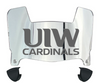 Incarnate Word Cardinals Mini Football Helmet Visor Shield w/ Clips - PICK VISOR & LOGO COLOR - SportsJewelryProShop